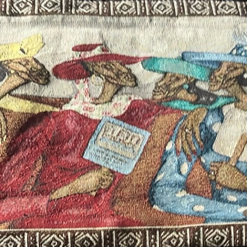 Church Ladies Woven Tapestry